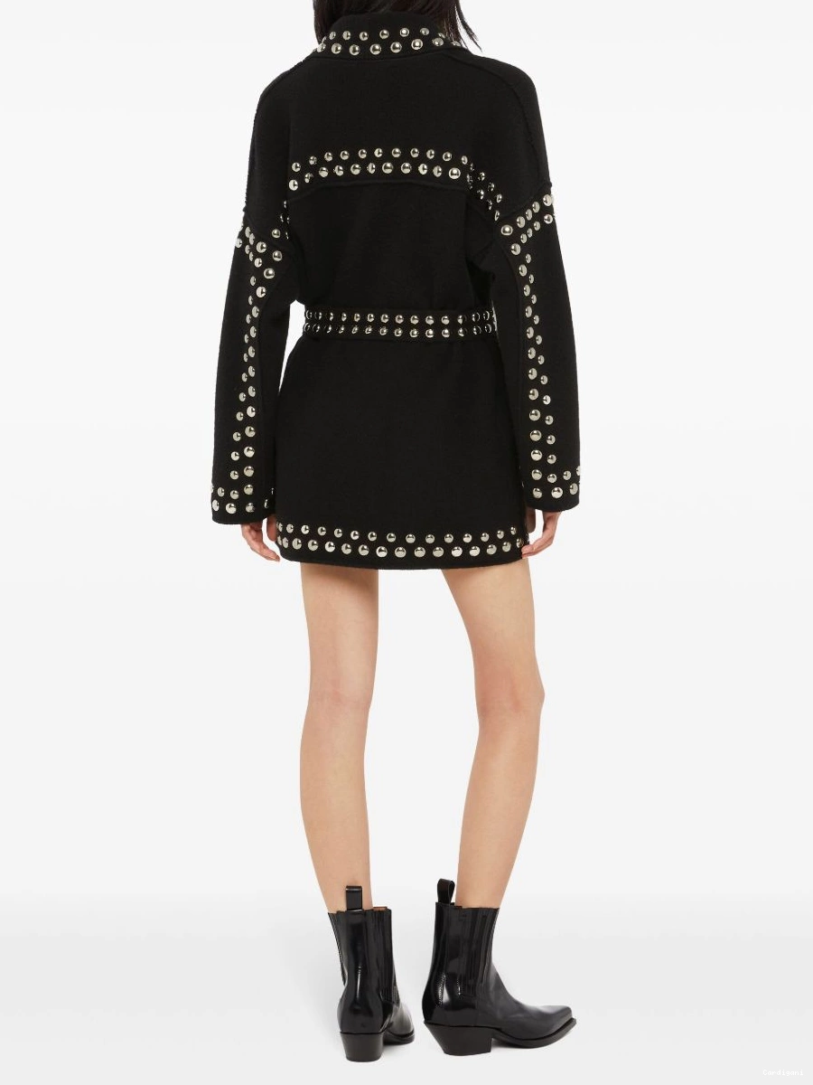 Affordable cardigan stud-embellished virgin-wool Alanui Women 0705